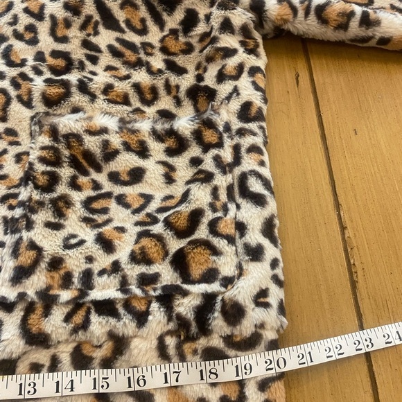 Entro Women’s Leopard Animal Print Jacket Coat Small/Medium - Picture 9 of 12